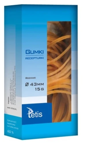 Gumka Recepturka 43mm 15g Tetis _55881