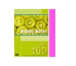 Papier Ksero Kolor A4 Kreska 80g 100ark Różowy Fluo