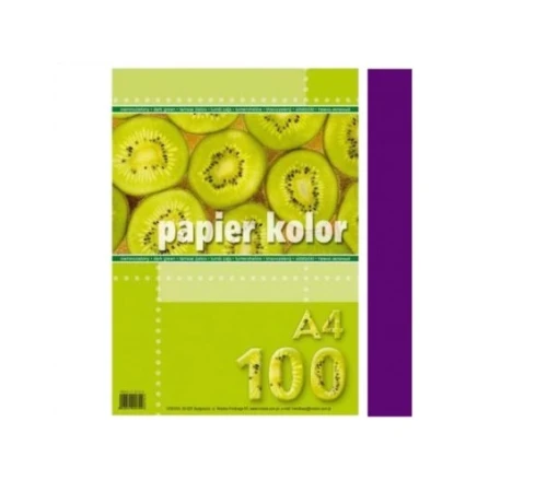 Papier Ksero Kolor A4 Kreska 80g 100ark Fioletowy_58486