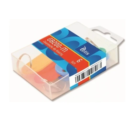 Zawieszka Do Kluczy 6szt. Mix Tetis GB200-M_58757
