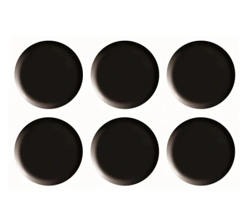 Magnesy czarne 20mm 6szt. GM400-V6 Tetis_58770