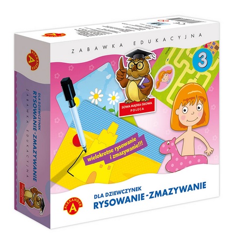 Gra rysowanie-zmazywanie dla Dziewczynek Alexander_58290