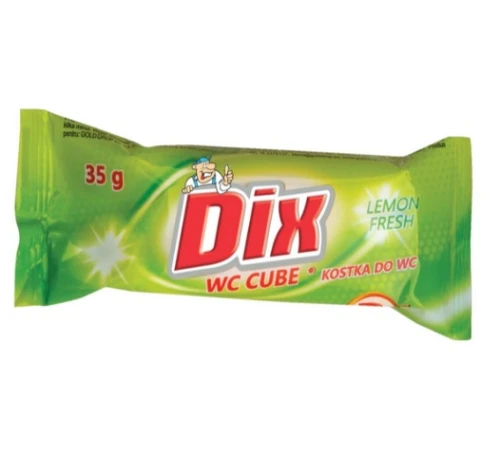 Kostka do WC zapachowa cytrynowa 35g zapas Dix_58830