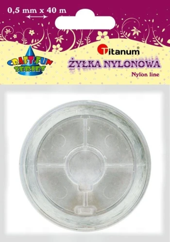 Żyłka nylonowa 0,50mm 40m Titanum_34752