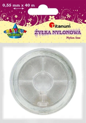 Żyłka nylonowa 0,35mm 40m Titanum_34737