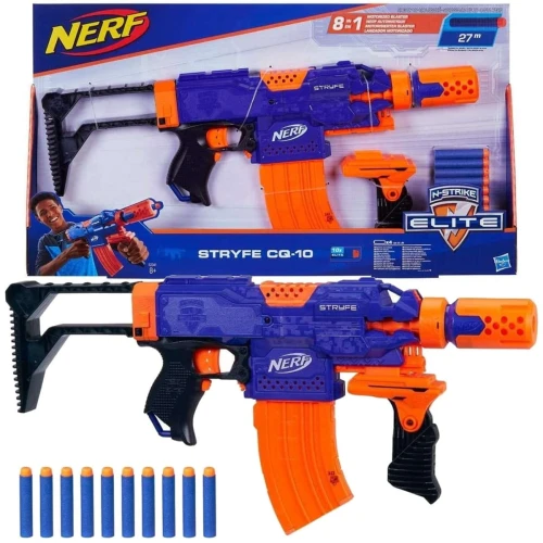 Pistolet NERF N-strike Elite Stryfe CQ-10 Hasbro
