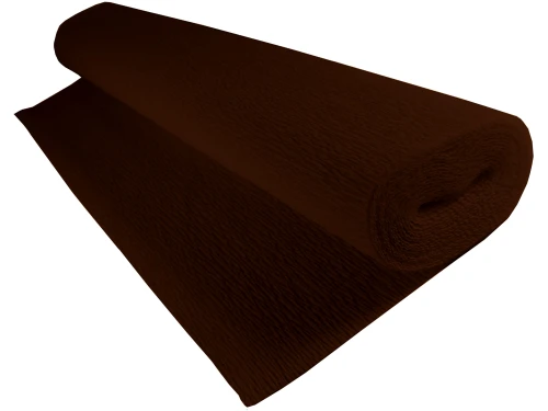 Bibuła Marszczona Krepa 180g 50x250cm 568 Brąz Cartotecnica Rossi_34043