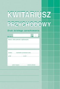 Kwitariusz przychodowy A5 1+2 400-3 MP