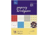 Papiery kreatywne zestaw nr 01 A3 KB031-01 Tetis 