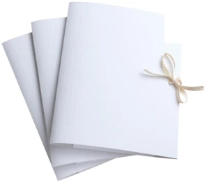 Teczka wiązana biała Bezkwasowa 32X25X5 Z Atestem Kiel-Tech