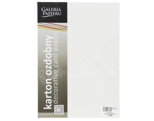 Karton Wizytówkowy A4 220g 20ark Iceland Diamentowa Biel Galeria Papieru_78333