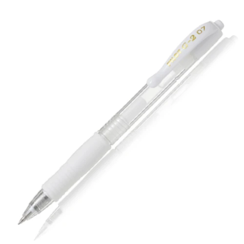Długopis biały pastel żel 0,7 BL-G2-7-PAW Pilot_40432