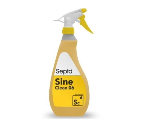 Środek czystości do mycia grilli, piekarników, frytkownic, płyt grzejnych 0,75L Sc6 Septa Sine Clean_59590
