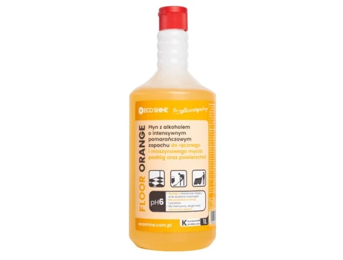 Eco Shine Floor Orange 1L Płyn z alkoholem do ręcznego i maszynowego mycia podłóg_75344