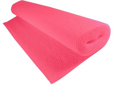 Bibuła Marszczona Krepa 180g 50x250cm 570 Róż Cartotecnica Rossi_26573