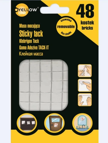 Masa mocująca biała 48szt 50g KW Trade_59683