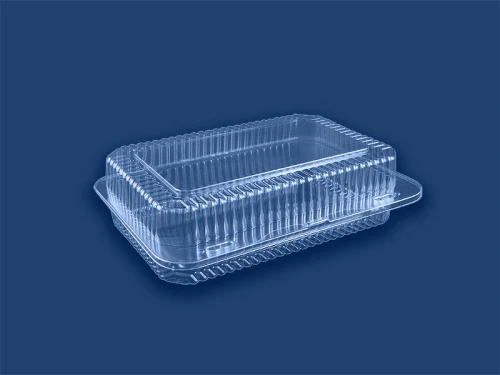 Pojemnik zamykany 10szt F-40 przeźroczysty na ciasto 220x140x60mm_31787