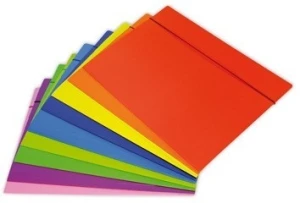 Teczka z gumką A4 Lakierowana Kreska