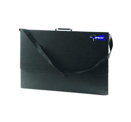 Teczka z rączką B1 czarna 31mm 90422  Leniar_59494