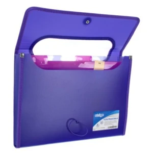 Teczka Projektowa A4 6 Przekladek Fioletowa Strigo