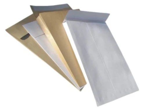 Koperta biała B4 HK 25szt poszerzana expander 250x353x40mm Bong_33064