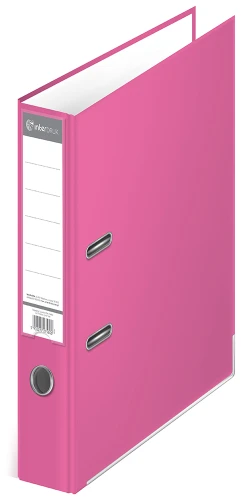 Segregator  A4 75mm Różowy Interdruk_53046