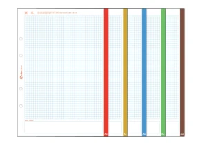 Wkład do segregatora A4 50 kartek Interdruk