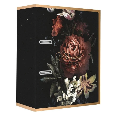 Segregator  A4 75mm Satin Gold Blossom Interdruk_55309