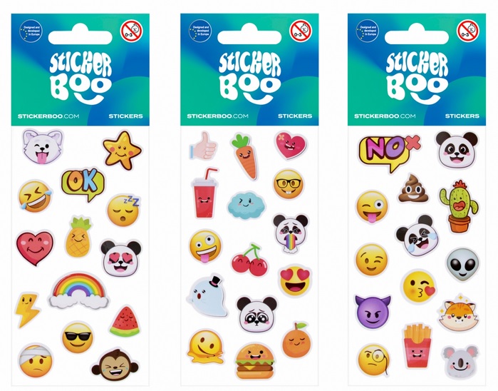 Sticker Boo Naklejki 6x12 Minisy Stickerboo • cena • opinie | Sklep ...